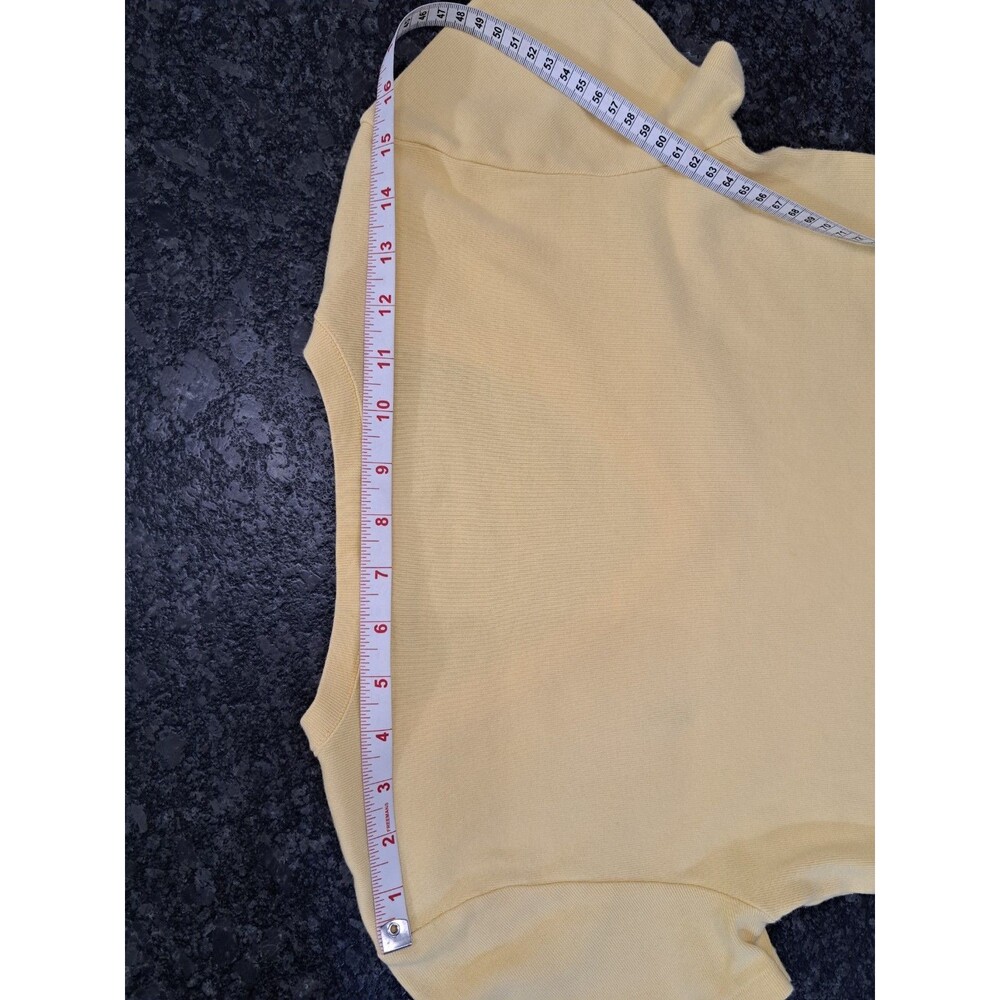 Ralph Lauren Yellow Tee & LRL Active Black & White Stripe Top Women's Size Large - Picture 7 of 15